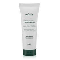 Sabonete Íntimo Líquido de Coco Biosex 220ml A Sós Vegano Dermatologicamente e Ginecologicamente Testado Sabonete Íntimo Líquido de Coco Biosex 220ml A Sós Vegano Dermatologicamente e Ginecologicamente Testado