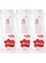 SABONETE ÍNTIMO MORANGO TODO DIA 230ml DEMAZON 3un SABONETE ÍNTIMO MORANGO TODO DIA 230ml DEMAZON 3un