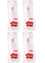 SABONETE ÍNTIMO MORANGO TODO DIA 230ml DEMAZON 4un SABONETE ÍNTIMO MORANGO TODO DIA 230ml DEMAZON 4un