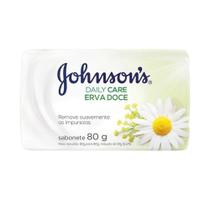 Sabonete Johnson 80g Erva Doce - Embalagem c/ 12 unidades