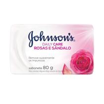 Sabonete Johnson 80g Imagine Rosas e Sandalo - Embalagem com 12 Unidades