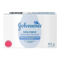 Sabonete johnson's baby cremoso com 80g