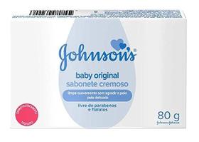 Sabonete johnsons baby cremoso livre de parabenos 80g Sabonete johnsons baby cremoso livre de parabenos 80g