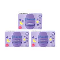 Sabonete Johnsons Baby Hora Do Sono 80G - Kit Com 3Un