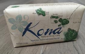 Sabonete Kona Natural Body Care Bar, pacote com 3 unidades, sem glúten, vegano Sabonete Kona Natural Body Care Bar, pacote com 3 unidades, sem glúten, vegano