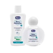 Sabonete Líquido 200ml + Colônia 100mlBaby Moments Chicco