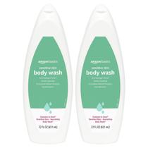 Sabonete líquido Amazon Basics Sensitive Skin 650 ml, pacote com 2