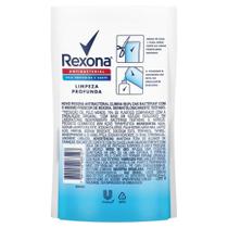 Sabonete Líquido Antibacterial Rexona Limpeza Profunda Sachê 200ml Refil Econômico