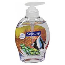 Sabonete líquido antibacteriano para as mãos Softsoap Aquamarine Aquamarine 7,5 oz da Softsoap (pacote com 2)