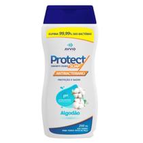 Sabonete Líquido Antibacteriano ProtecSoap Algodão 250ml.