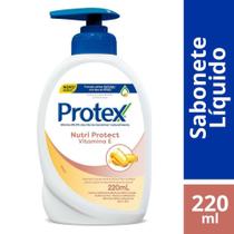 Sabonete Líquido Antibacteriano Protex Nutri Protect Vitamina E 220ml