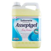 Sabonete líquido Asseptgel Sem Aroma 5L Start Química Sabonete líquido Asseptgel Sem Aroma 5L Start Química