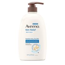 Sabonete líquido Aveeno Skin Relief Triple Oat 975 ml para pele sensível
