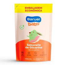 Sabonete Líquido Baruel Baby Glicerina Embalagem Econômica Refil 700ml Sabonete Líquido Baruel Baby Glicerina Embalagem Econômica Refil 700ml