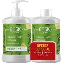 Sabonete Líquido Basic+ Care Verbena 500ml + Refil
