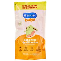 Sabonete Líquido Bebê Baruel Baby Glicerina Refil 700ml Hipoalergênico