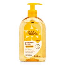 Sabonete Líquido Bebê João e Maria Glicerina 200ml