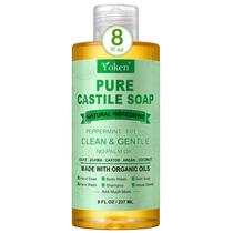 Sabonete Líquido Castela Yoken com Óleos Orgânicos de Hortelã 237 ml
