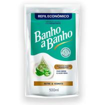 Sabonete Líquido Chá Verde e Aloe Vera Hidratante Refil Banho a Banho 500ml