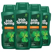 Sabonete líquido Colgate Irish Spring Original Men 532 ml (pacote com 4)