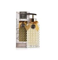 Sabonete Líquido com Glitter Vanilla Bourbon e Frasco em Vidro 250ml - Acqua Aroma