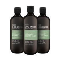 Sabonete Líquido Corporal Baylis & Harding Goodness 500ml Pacote com 3 Sabonete Líquido Corporal Baylis & Harding Goodness 500ml Pacote com 3