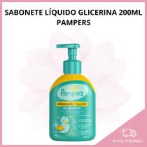 Sabonete líquido de glicerina 200ml pampers