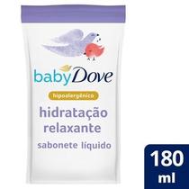 Sabonete Líquido de Glicerina Baby Dove Hidratação Relaxante Hora de Dormir 180ml Refil