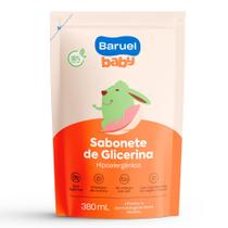 Sabonete Líquido de Glicerina Baruel Baby Refil 380ml