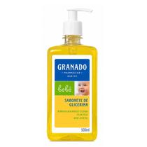 Sabonete Líquido de Glicerina Granado Bebê 500ml Suave Hidratante e Seguro para Uso Diário Sabonete Líquido de Glicerina Granado Bebê 500ml Suave Hidratante e Seguro para Uso Diário