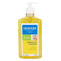 Sabonete Líquido de Glicerina Granado Bebê Tradicional 500ml - Sabonete Líquido de Glicerina Granado Bebê Tradicional 500ml -