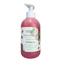 Sabonete liquido de melancia 300ml vegetal do brasil