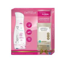 Sabonete Liquido Dermacyd Femina Floral 200ml + Lenço Umed Dermacyd Neutralize Macio Com 16 Unidades Sabonete Liquido Dermacyd Femina Floral 200ml + Lenço Umed Dermacyd Neutralize Macio Com 16 Unidades