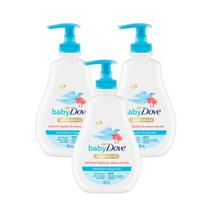 Sabonete Líquido Dove Baby Hidratação Enriquecida 400ml Kit de 3 unidades