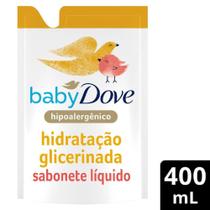 Sabonete Líquido Dove Baby Hidratação Glicerinada Refil 400ml
