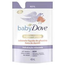 Sabonete Líquido Dove Baby Hipoalergênico Hora de Dormir Hidratação Relaxante Refil 400ml