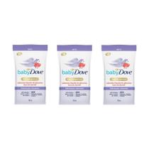 Sabonete Líquido Dove Baby Refil 180Ml Hora De Dormir - 3Un