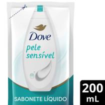 Sabonete Liquido Dove Pele Sensível 200ml Refil