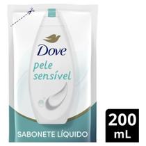 Sabonete Líquido Dove Pele Sensivel Refil Sache 200ml