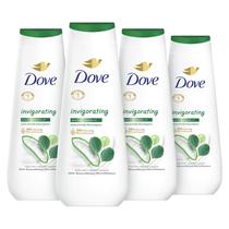 Sabonete líquido Dove Revigorante com Aloe e Eucalipto, 600 ml, pacote com 4