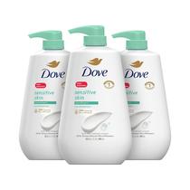 Sabonete líquido Dove Sensitive Skin com bomba de 30,6 onças, pacote com 3 unidades Sabonete líquido Dove Sensitive Skin com bomba de 30,6 onças, pacote com 3 unidades