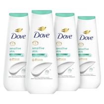 Sabonete líquido Dove Sensitive Skin, hipoalergênico, 20 ml, pacote com 4 Sabonete líquido Dove Sensitive Skin, hipoalergênico, 20 ml, pacote com 4