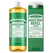 Sabonete líquido Dr. Bronner's Pure-Castile Magic Almond 946ml
