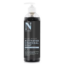 Sabonete líquido Dr. Natural Charcoal Mint 473ml com manteiga de karité Sabonete líquido Dr. Natural Charcoal Mint 473ml com manteiga de karité