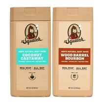Sabonete líquido Dr. Squatch NEW Coconut Castaway & Wood Bourbon 414ml Sabonete líquido Dr. Squatch NEW Coconut Castaway & Wood Bourbon 414ml