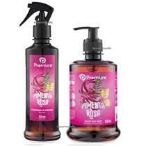 Sabonete Líquido e Aromatizante Pimenta Rosa Vegano Kit 2 Un Sabonete Líquido e Aromatizante Pimenta Rosa Vegano Kit 2 Un