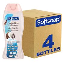 Sabonete líquido e gel de barbear Rich Coconut 600mL x4
