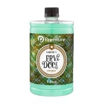 Sabonete Líquido Erva Doce Deoline Refil 1 Litro Limpeza Suave Limpeza Mãos Rosto Corpo Maciez Sedosidade Hidratação Nutrição Intensa Perfume Suave