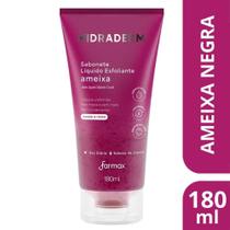 Sabonete Líquido Esfoliante Ameixa Para Corpo e Rosto 180ml - Hidraderm