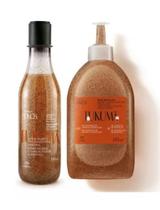 Sabonete Líquido Esfoliante Corpo Ekos Tukumã + Refil 185m